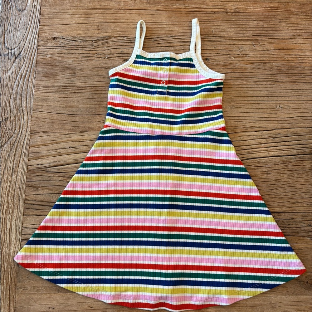 Hanna Andersson Red and Blue Sleeveless Sundress